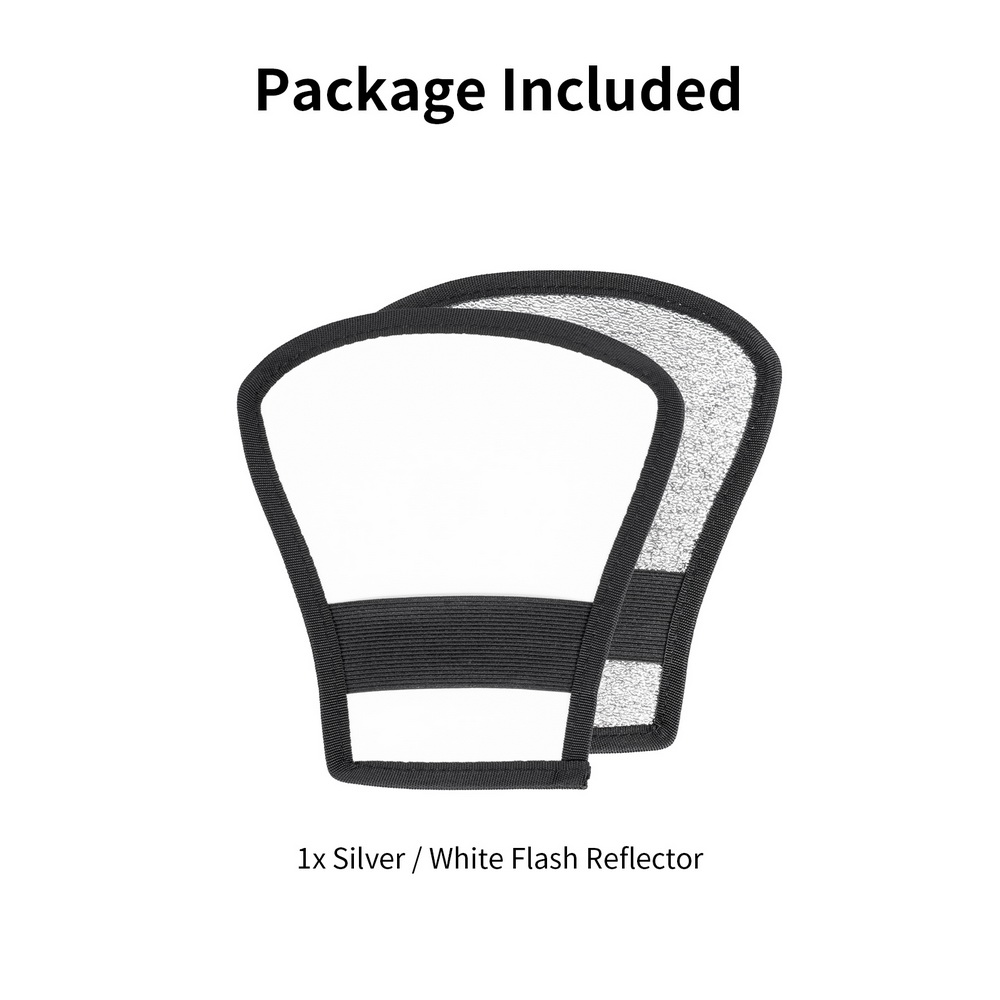 Selens Bộ Khuếch Tán Đèn Flash 2 Trong 1 Bộ Khuếch Tán Đèn Flash Bộ Khuếch Tán Hình Chữ Nhật Hộp Mềm Bát Giác Hai Mặt Có Thể Gập Lại Cho Đèn Tốc Độ