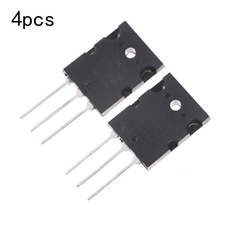 Lngbo 2 cặp bóng bán dẫn điện 2sa1943 2sc5200 pnp