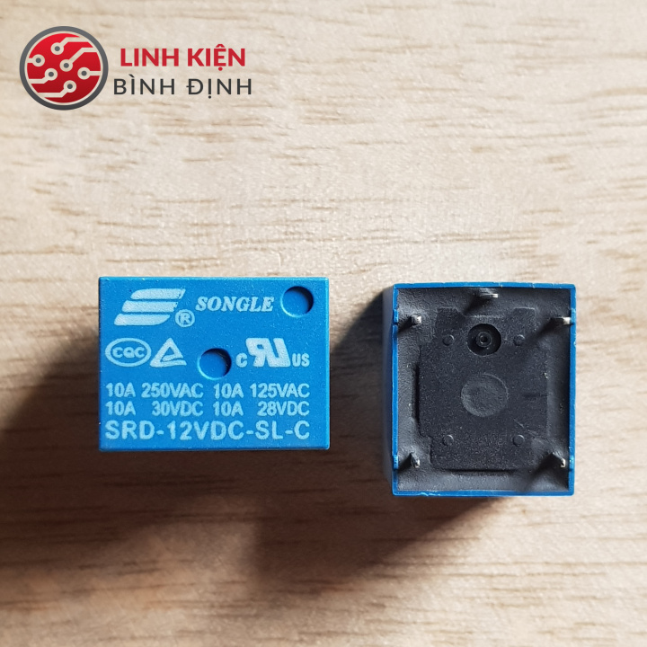 Bộ 5 relay 12v 5 chân