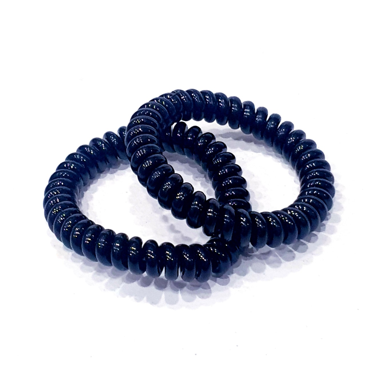 Cột Tóc Lò Xo Đen Mini (3cm)
