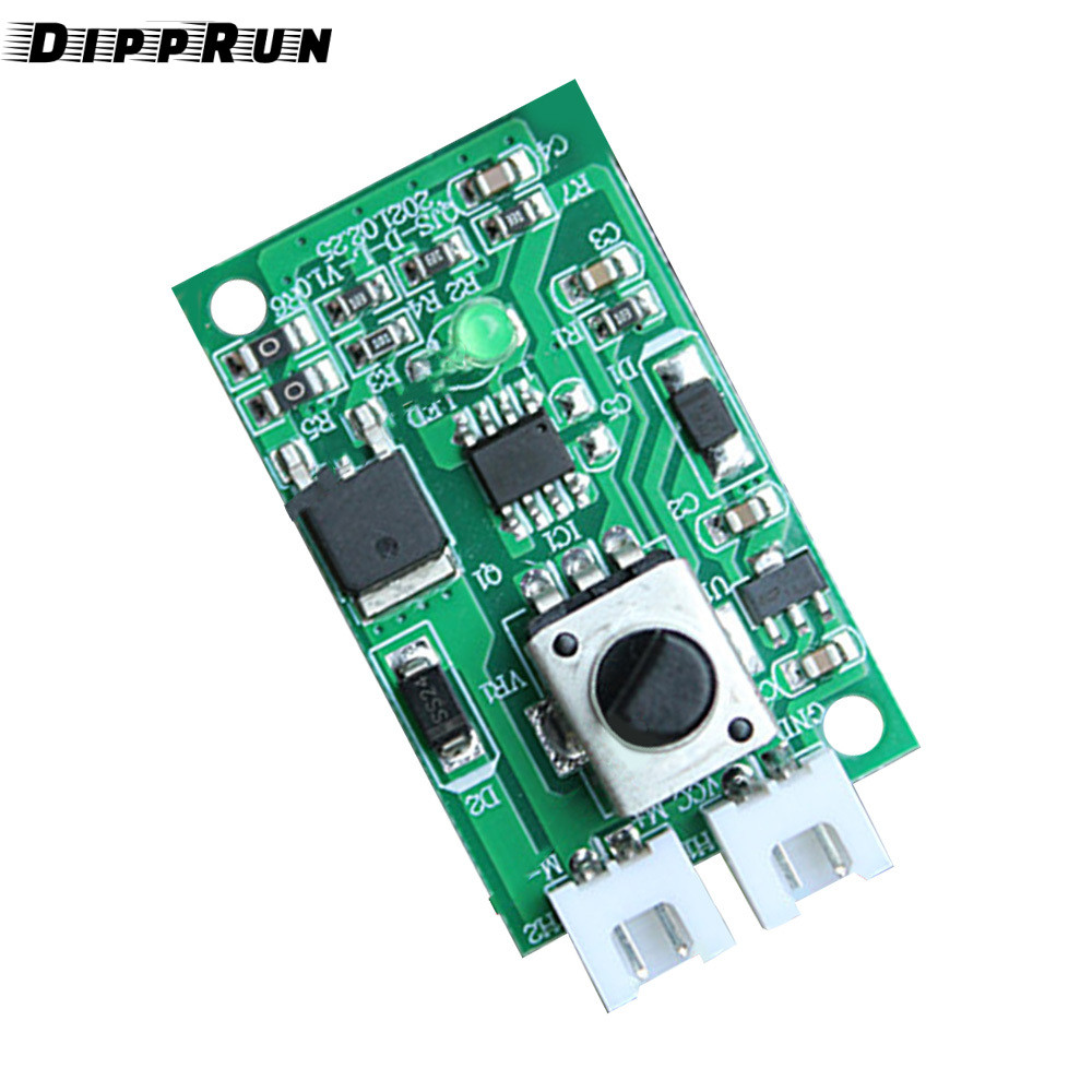 DIPPRUN DC7-12V PWM DC Motor Speed Controller Module Adjustable Speed PWM Electronic Governor Controller Regulation Switch 10A
