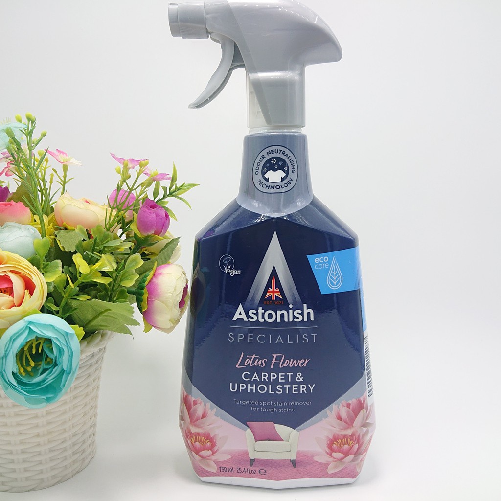 Bình xịt tẩy nỉ thảm Astonish C6720