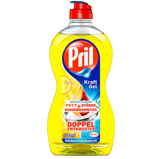 Nước rửa bát hương chanh pril 500ml