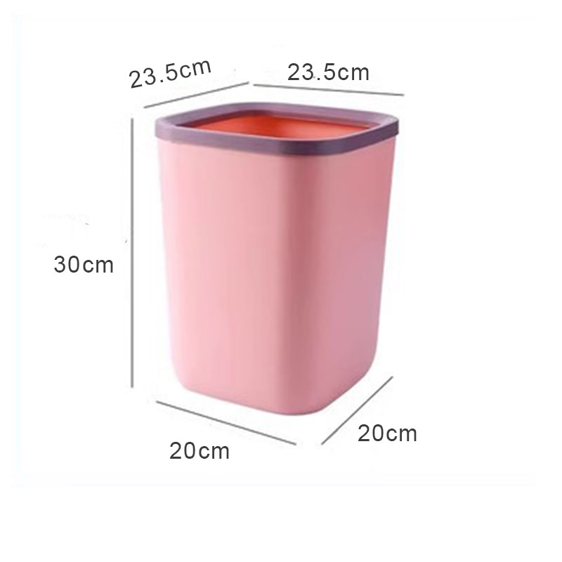 Garbage bin, household large bathroom, kitchen, pressure ring garbage bin, living room garbage bin