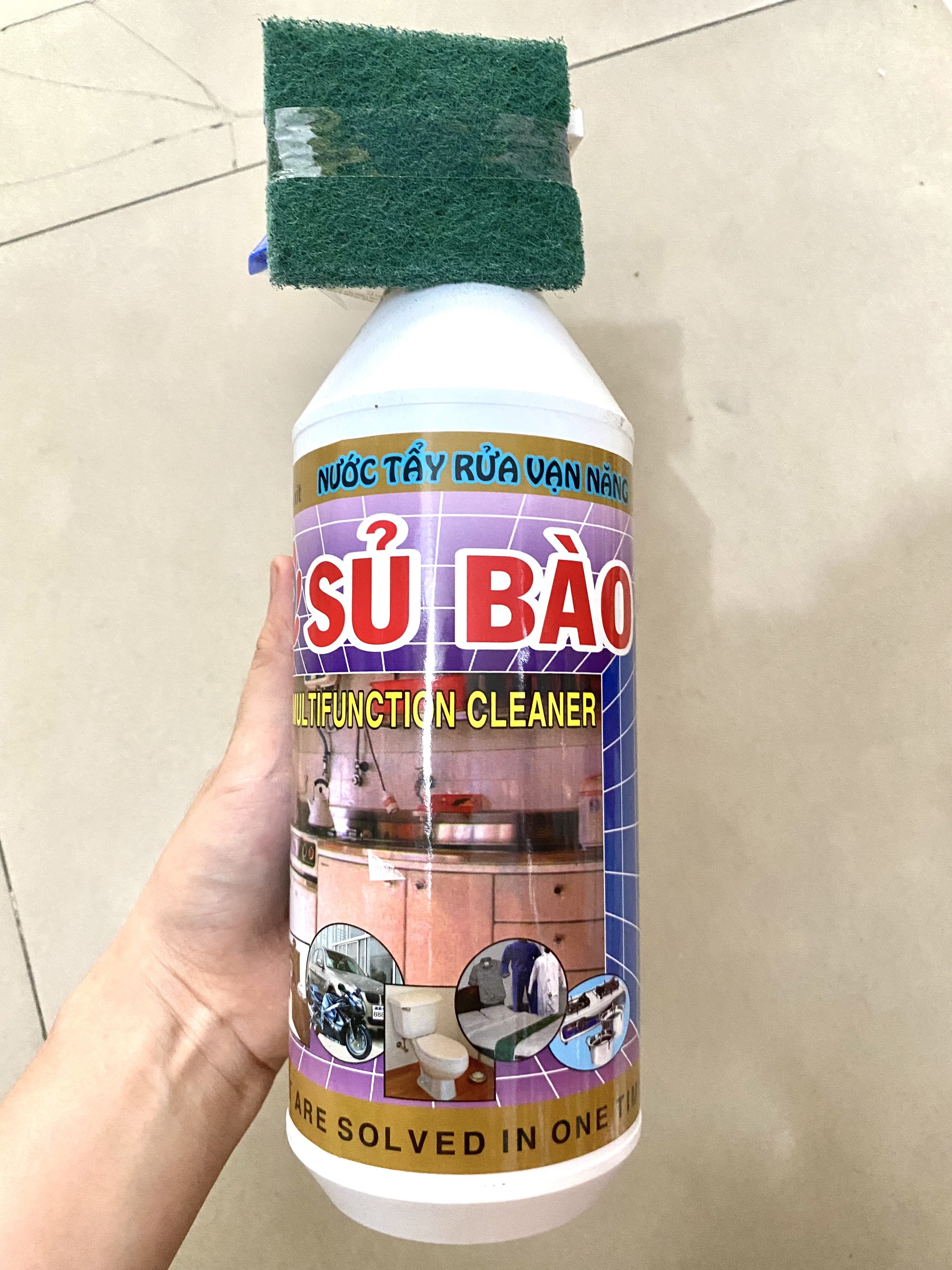 Chất tẩy rửa vạn năng Sủ Bào 1000ml