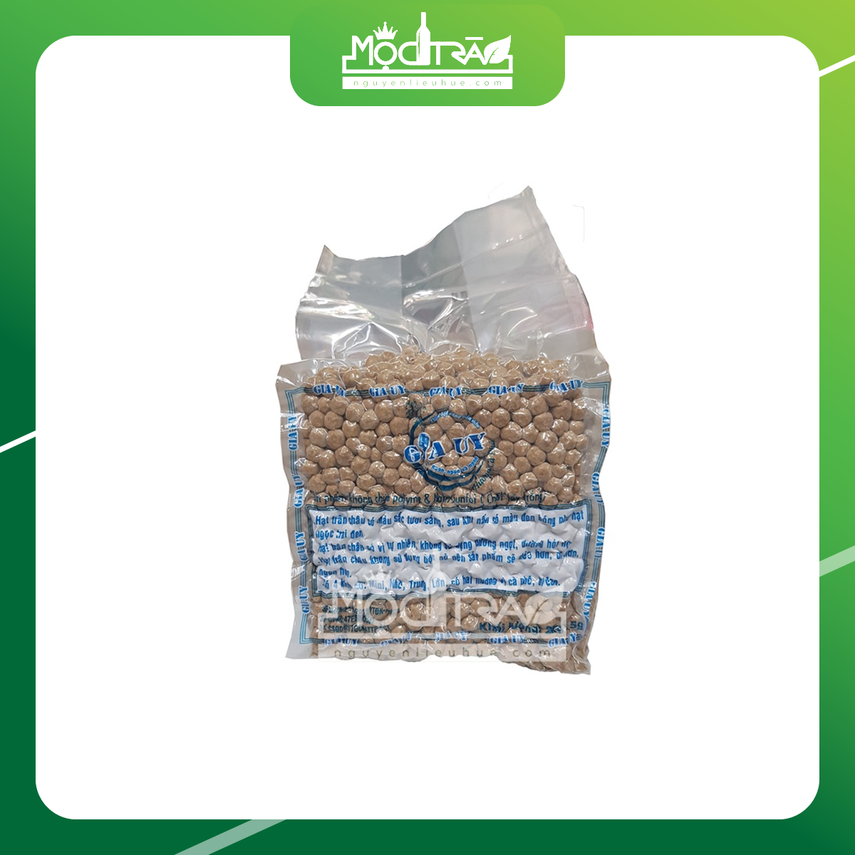Trân Châu Đen GIA UY 2kg ( vị cà phê )