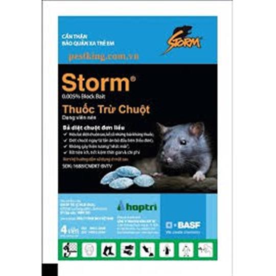 Viên kẹo chuột STORM (thuốc trừ chuột) gói 20 viên
