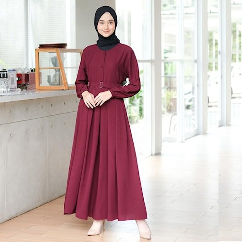 Gamis Dress Terbaru Lebaran Hari Raya Idul Fitri 2023 Acara Pesta