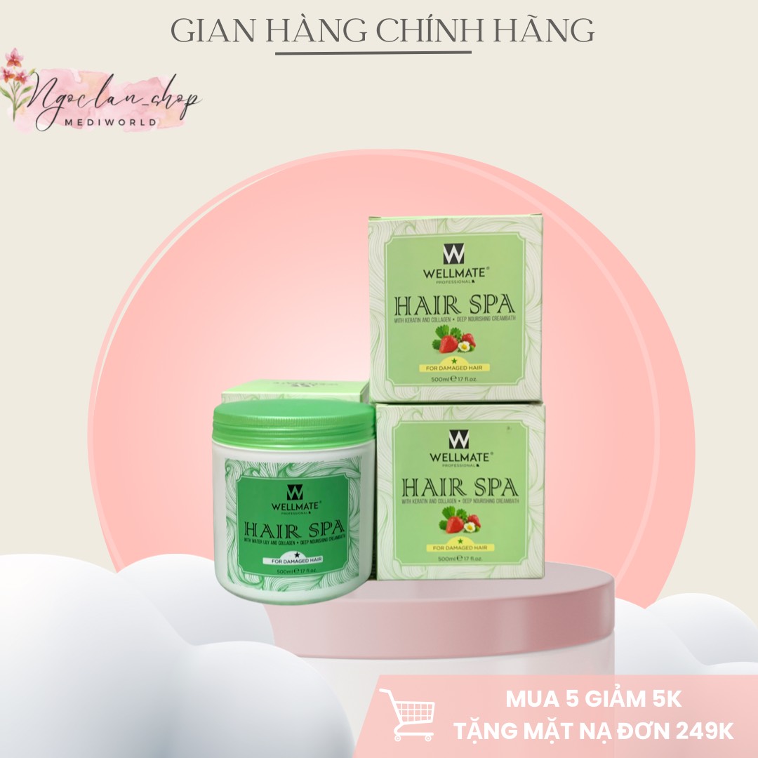 HẤP TÓC COLLAGEN WELLMATE 500ML