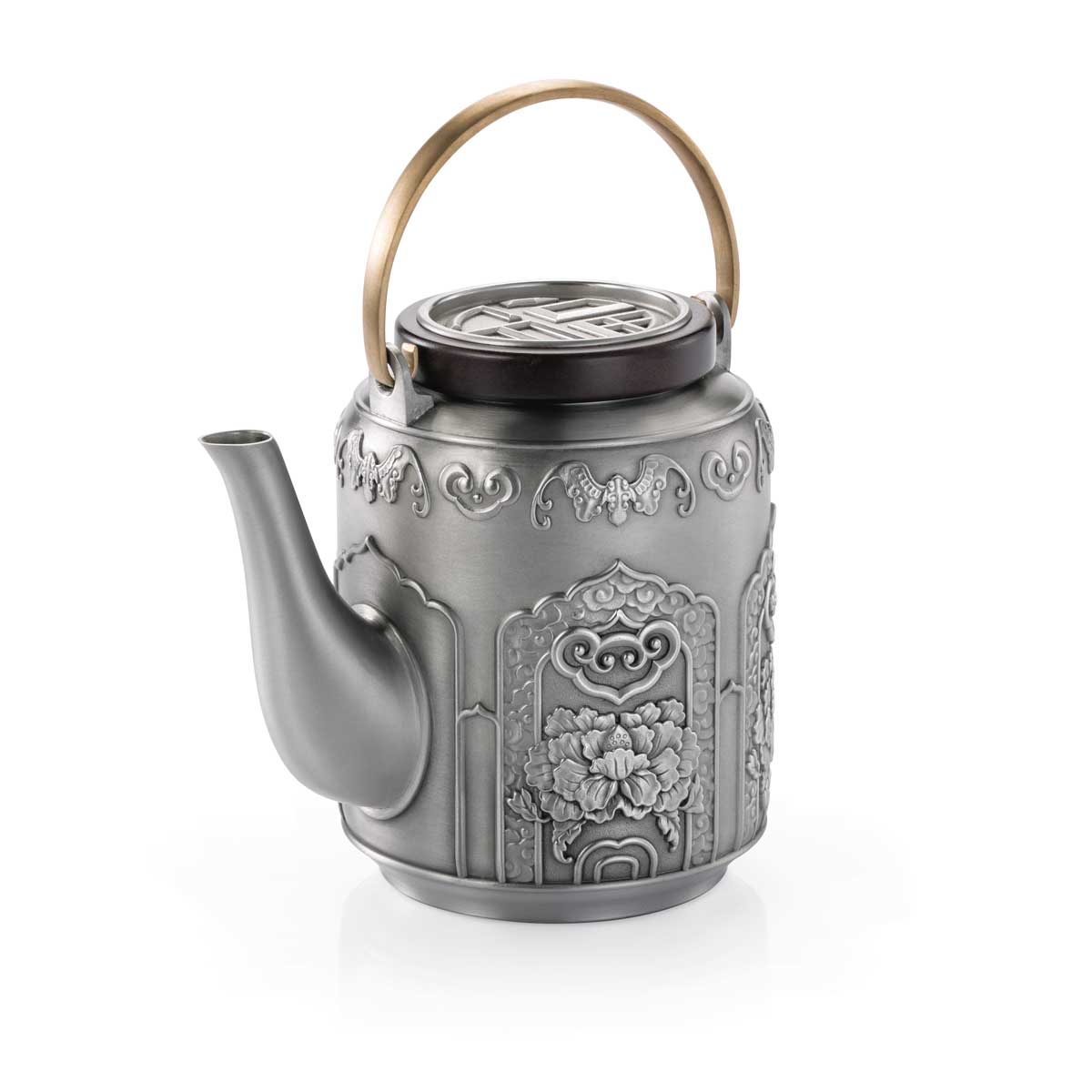 Royal Selangor Five Blessings Collection Pewter Teapot Gift Lazada