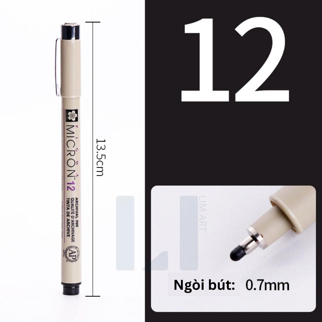 Bút line Pigma Micron Sakura kháng nước chính hãng