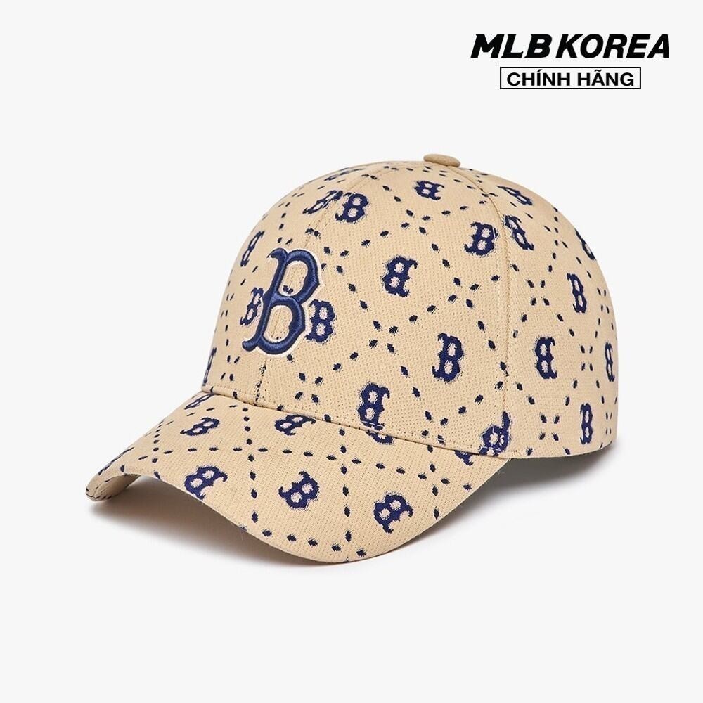 [Deal độc quyền + Voucher đến 244K + Freeship + 20h 03.04 - 07.04] MLB - Nón bóng chày unisex Dia Monogram Structured 3ACPM023N-43SAL