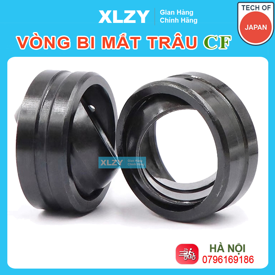 Vòng bi mắt trâu ge17es ge20es ge25es ge30es ge35es - bạc đạn mắt trâu xlzy - vongbibacdanxlzy