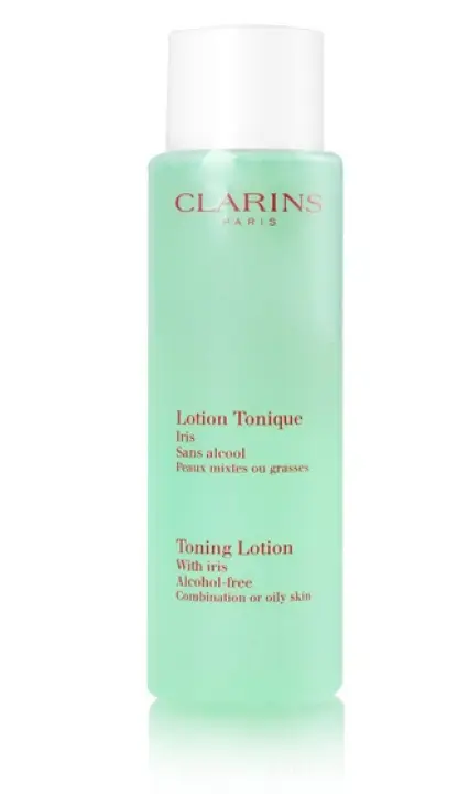 toning lotion with iris