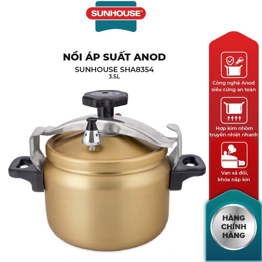 Nồi Áp Suất Anod Sunhouse SHA8354