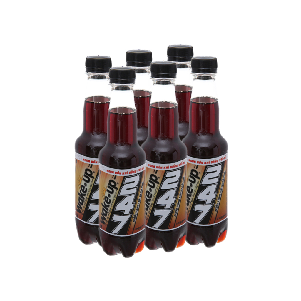 1 lốc nước tăng lực 247 wake -up 330ml