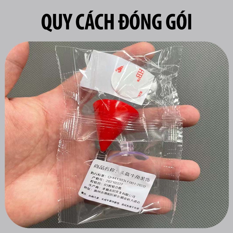 Sừng Gắn Mũ Bảo Hiểm Đẹp Và Độc - Nhiều Màu Lựa Chọn