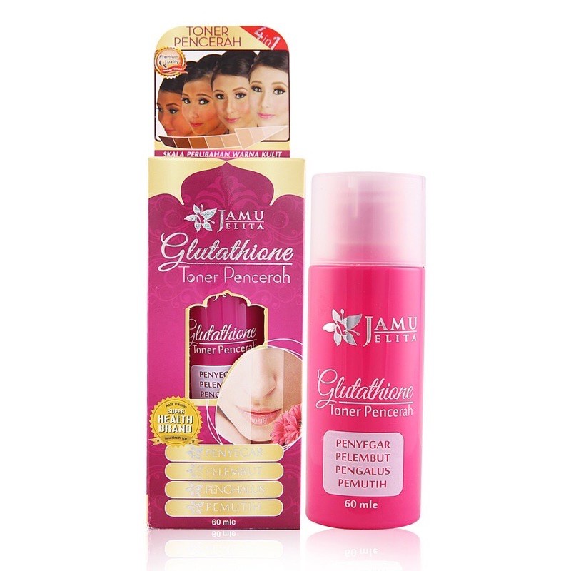 JAMU JELITA SERI WAJAH CLEANSER/SERUM AWET MUDA/GLUTATHIONE TONER