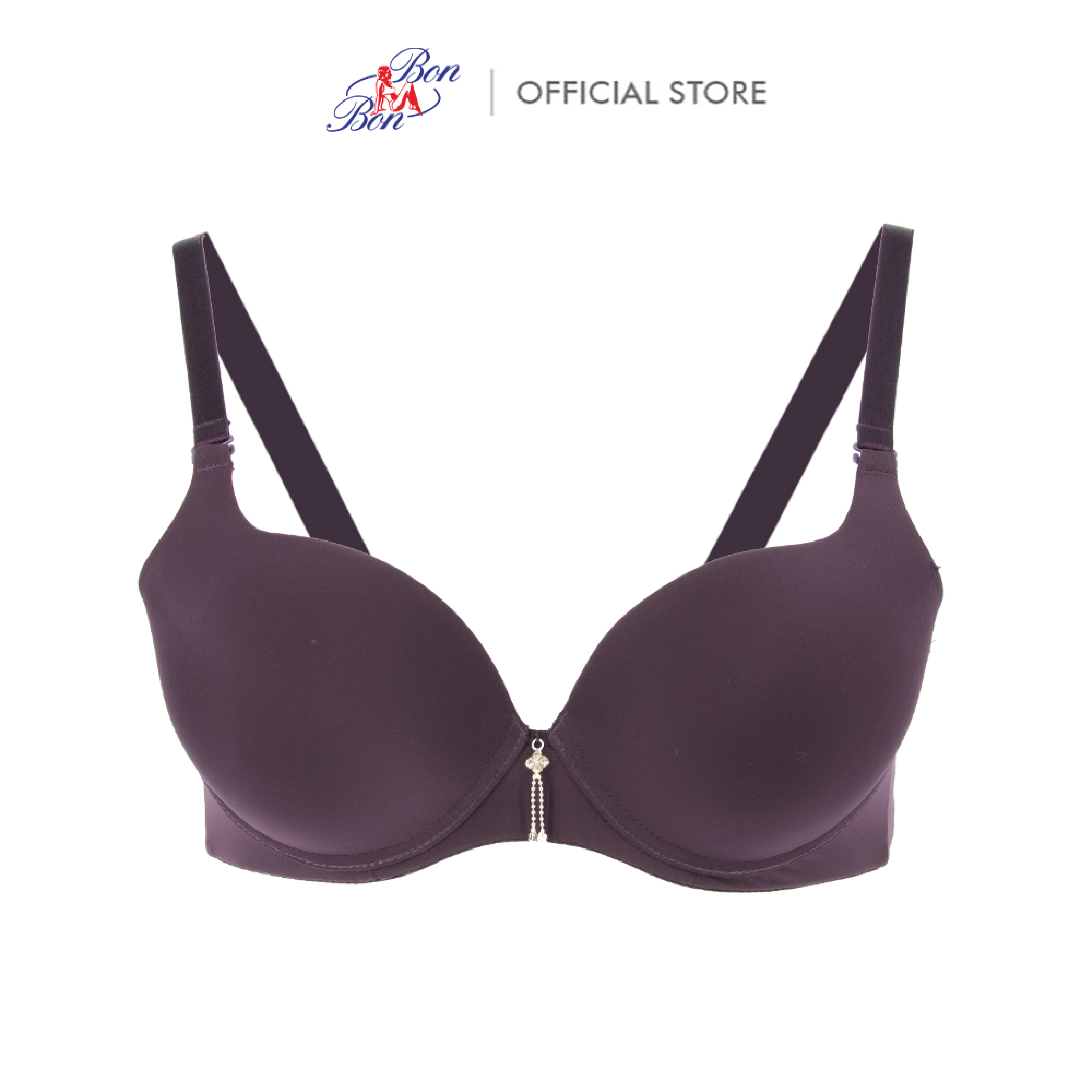 Áo lót cúp 3/4 ngực trơn , dày vừa bon bon - bv3588