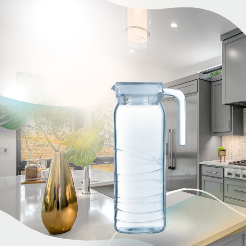 Bình Thuỷ Tinh Luminarc Dona Embossment Circle 1L - LUDOQ0434