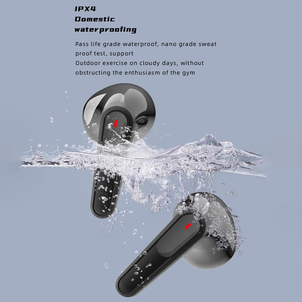 PRO 90 Stereo HiFi Headset Waterproof Bluetooth-Compatible Noise Reduction Headphones Smart Touch Music Gaming Earphones