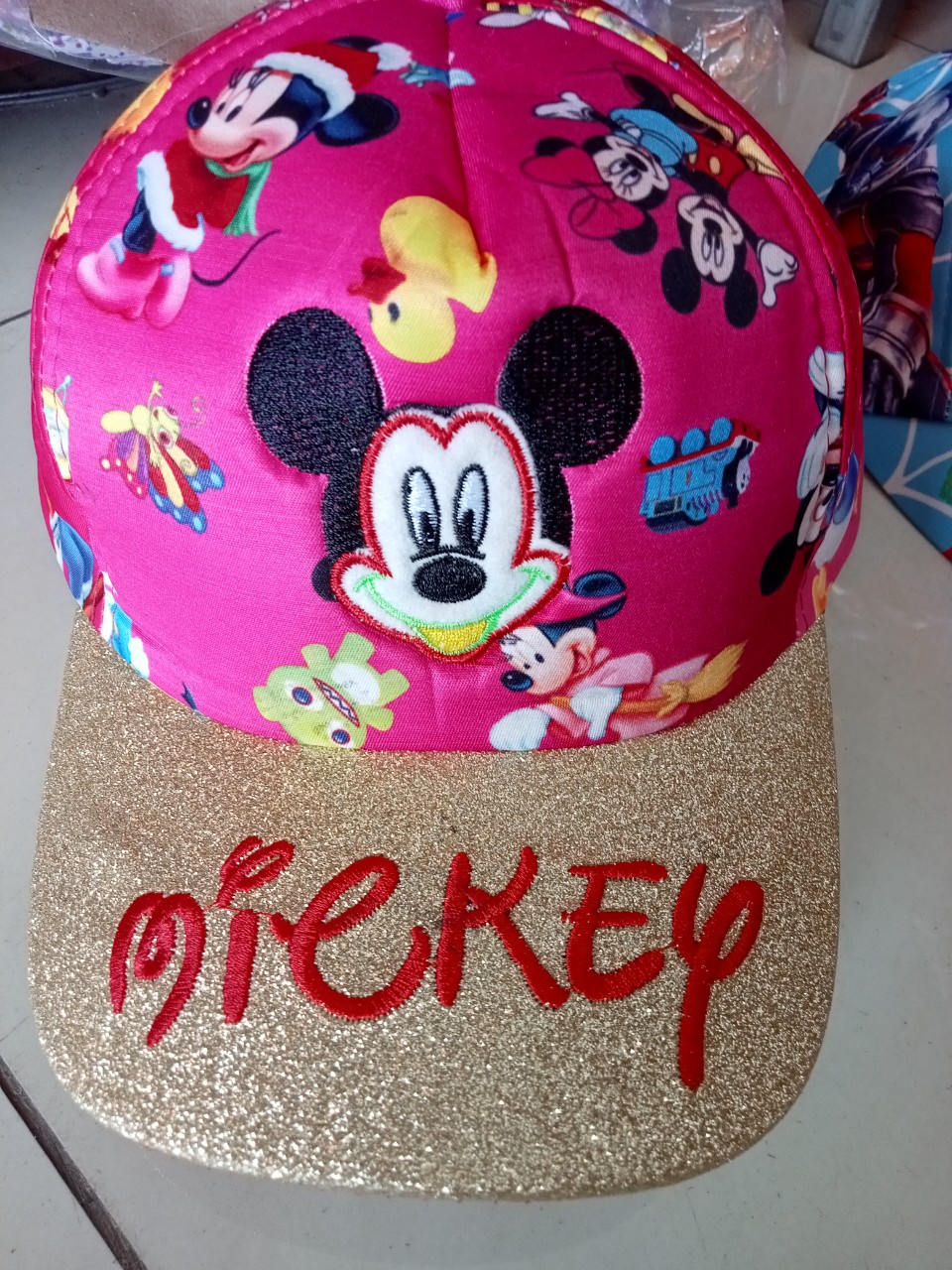 Nón Lưỡi Trai chuột MicKey cho bé gái