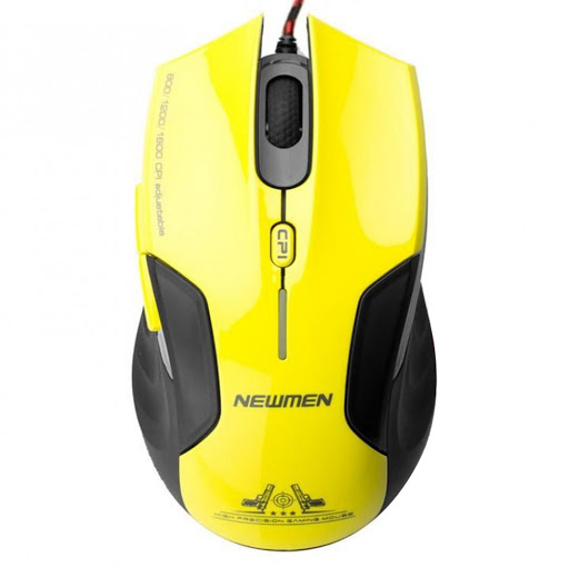 Chuột Gaming Newmen G7+ (Màu Vàng/ Xanh/ Đen) - Hàng  BH 2 Năm