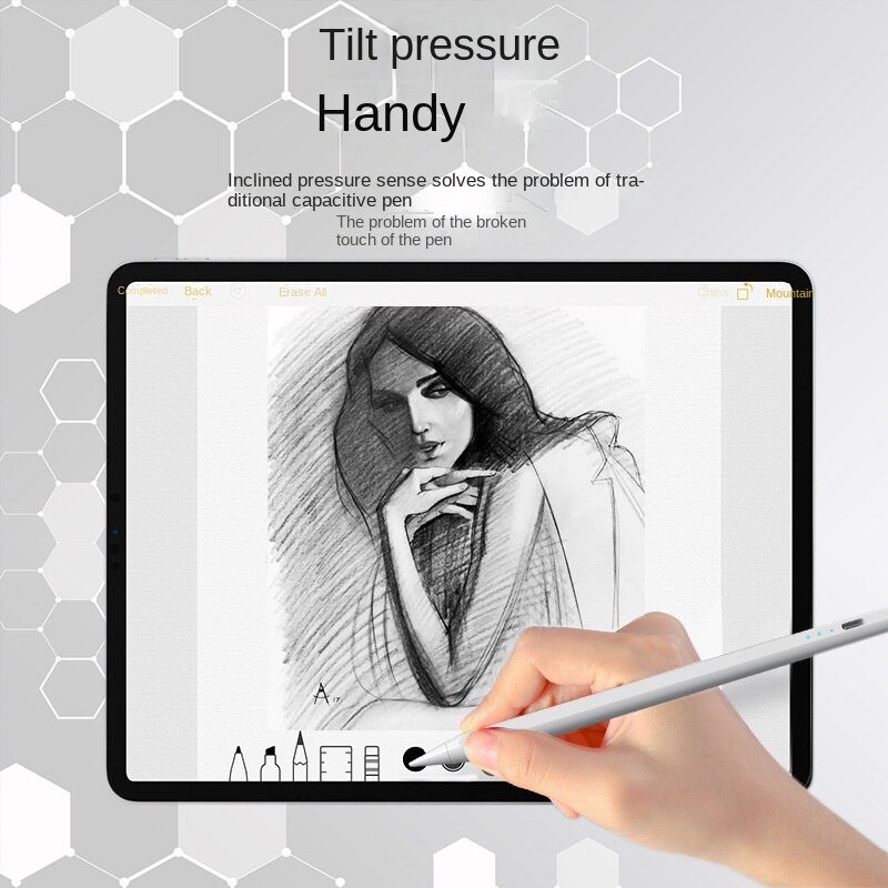 Áp dụng cho iPad/Android viết trơn tru capactive Bút chỉ điểm bút màn hình cảm ứng hoạt động