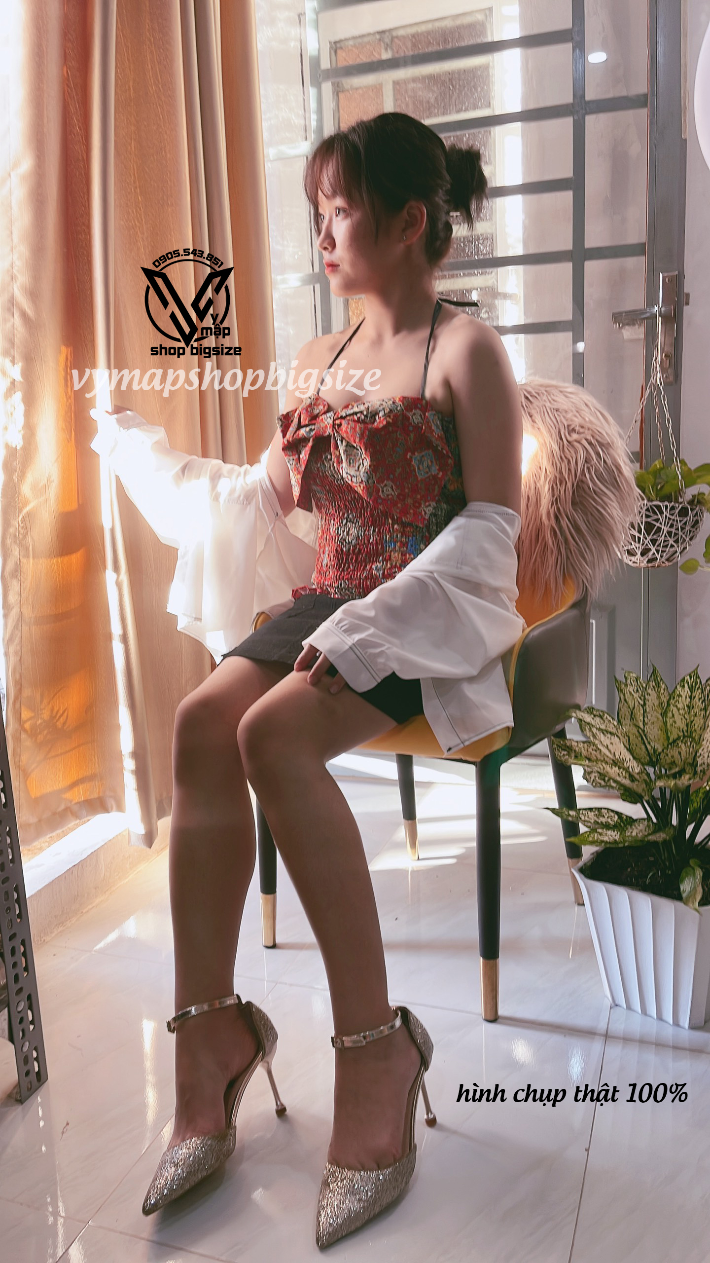 [HCM]Áo 2 Dây Nhún Bèo Bigsize 50-100Kg