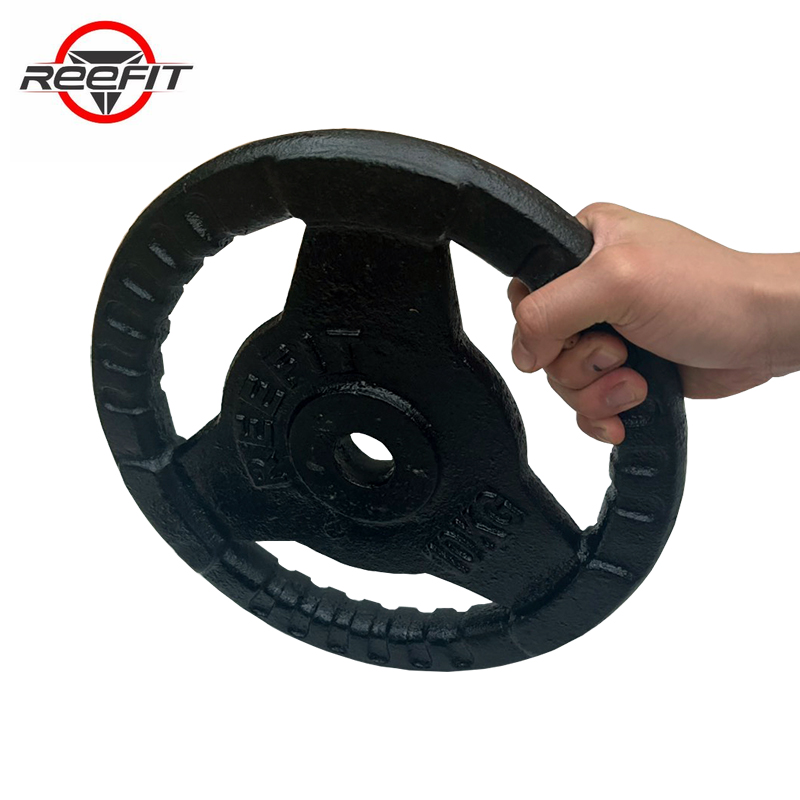 Tạ miếng tạ bánh gang 3 lỗ tròn 2kg phi 50