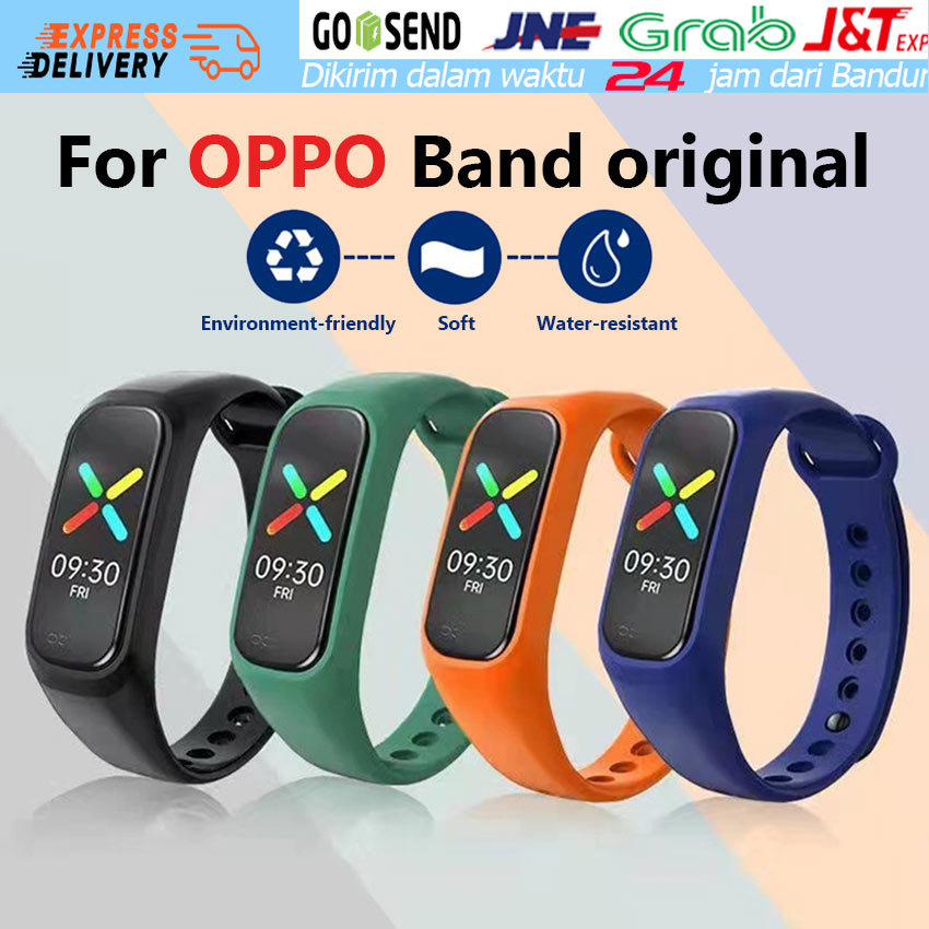 Strap Oppo Band Silikon Tali Pengganti Jam Oppo Band Bahan