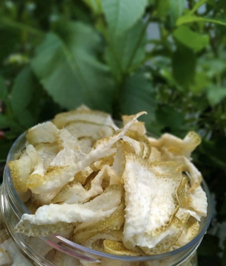 mức vỏ bưởi sấy khô 500g
