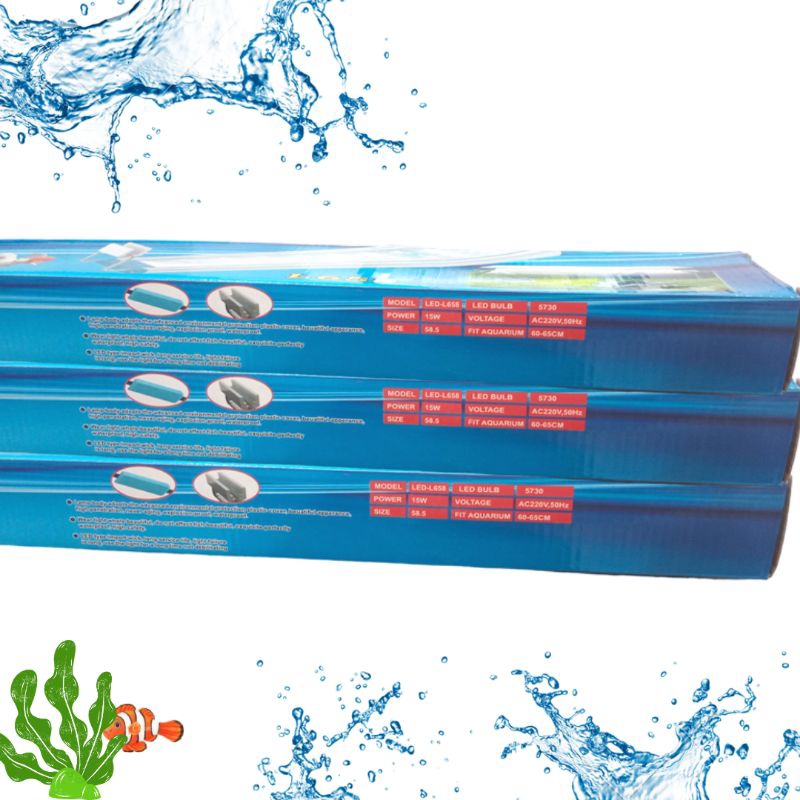 LAMPU ATAS AQUARIUM LED LUCKINESS 658