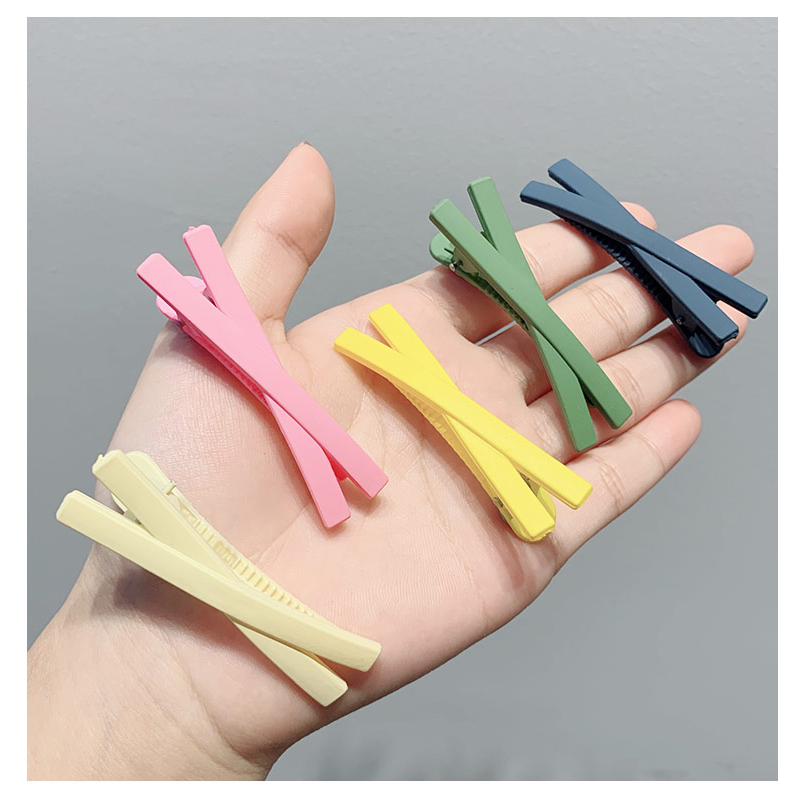 Kẹp Tóc Mái Chữ X Nhiều Màu