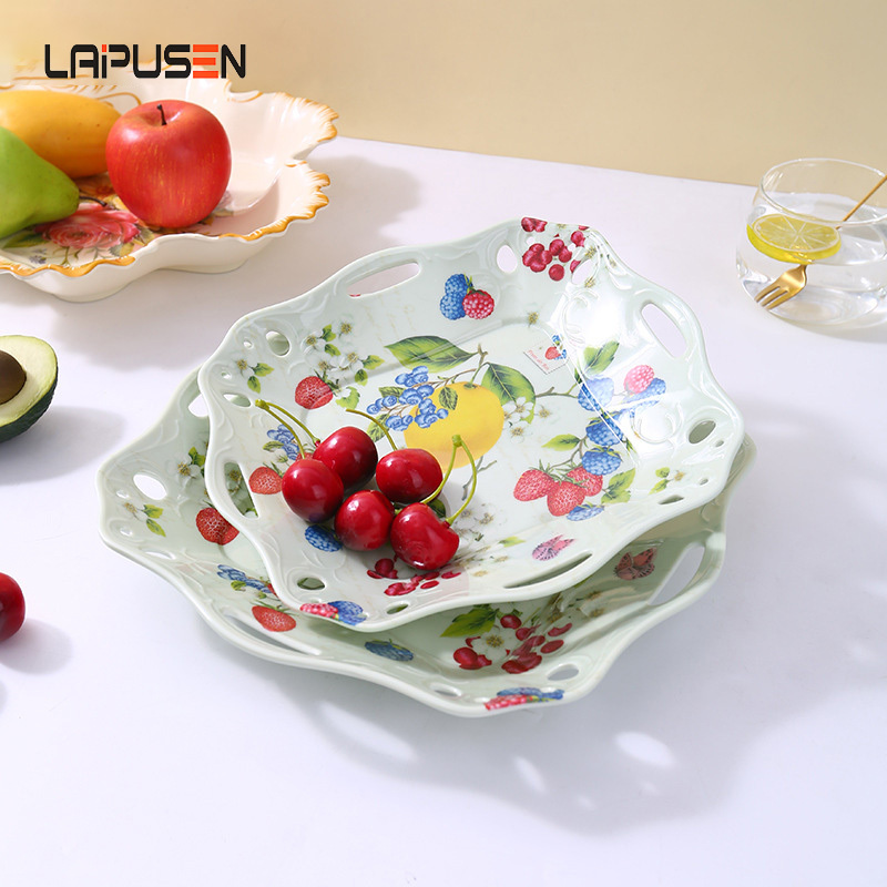 Fruit tray, plastic simple Dim sum candy tray