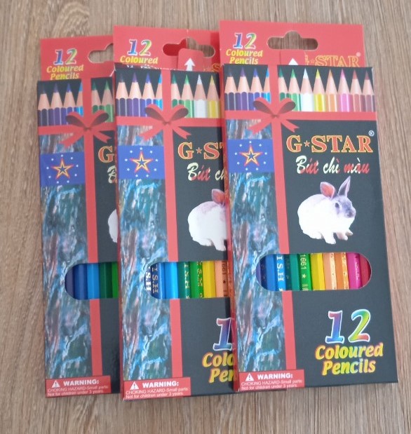 Bút chì 12 màu G * STAR