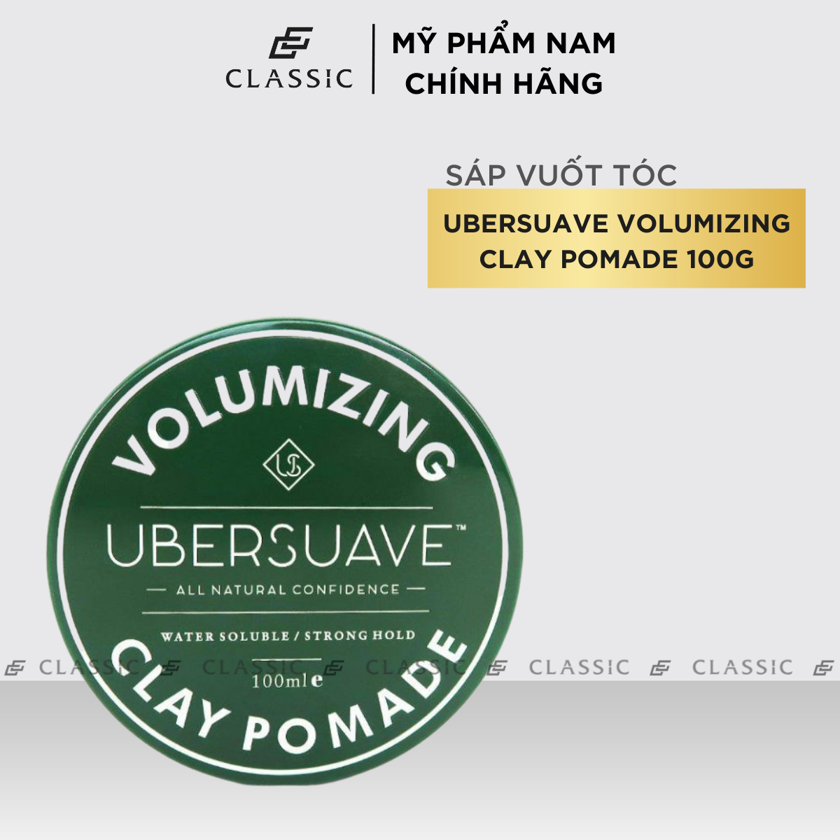 Sáp Vuốt Tóc Ubersuave Volumizing Clay Pomade1 00g