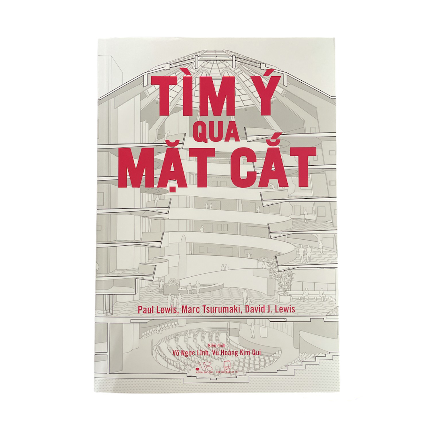 Artbook - sách kiến trúc - tìm ý qua mặt cắt