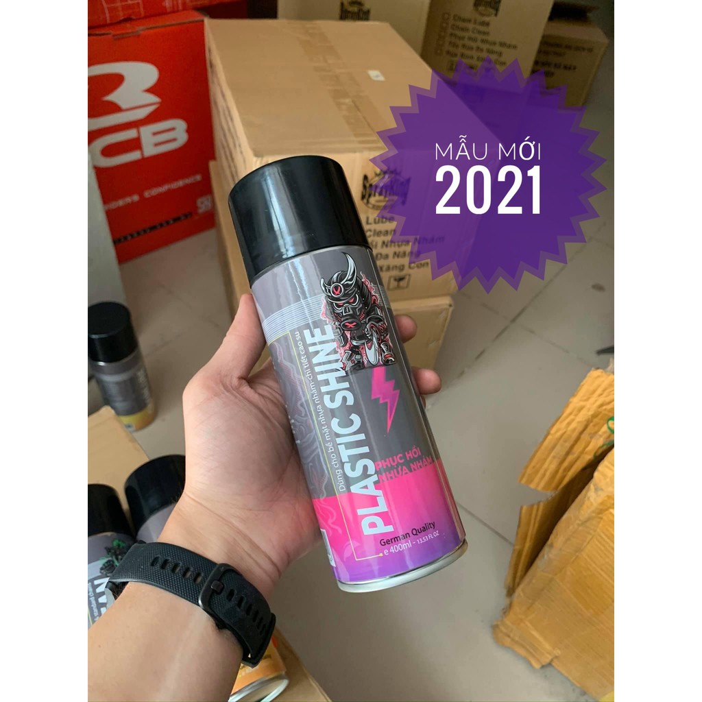 Phục Hồi Nhựa Nhám Sprayking Mẫu Mới 2021