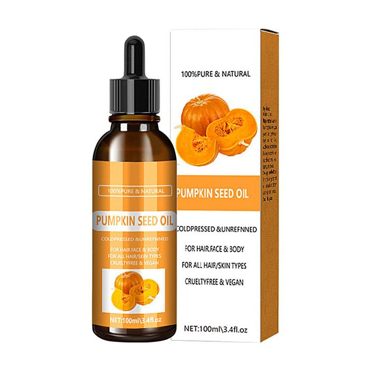Pumpkin Essential Oil Refreshing Pumpkin Massage Oil Pure and Natural Pumpkin Essential Oil Aromatherapy Grade Oil for Diffuse Hair Face Body Elbow Leg Use elegantly