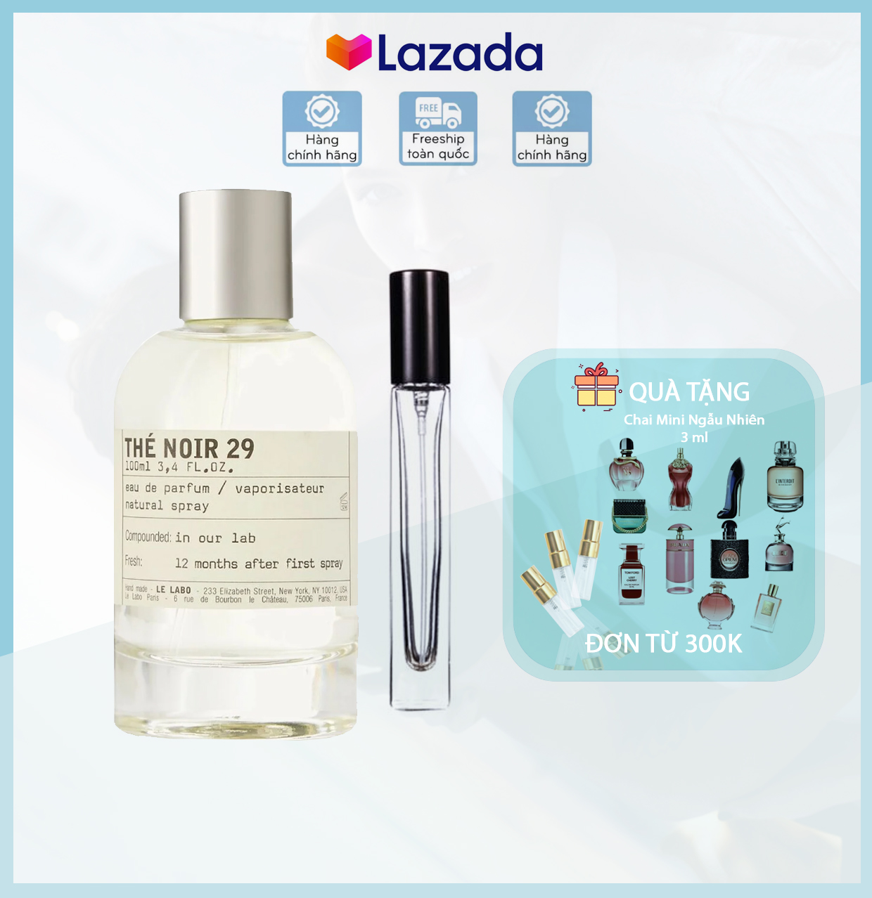 [chai chiết] Nước hoa Unisex Le Labo Thé Noir 29