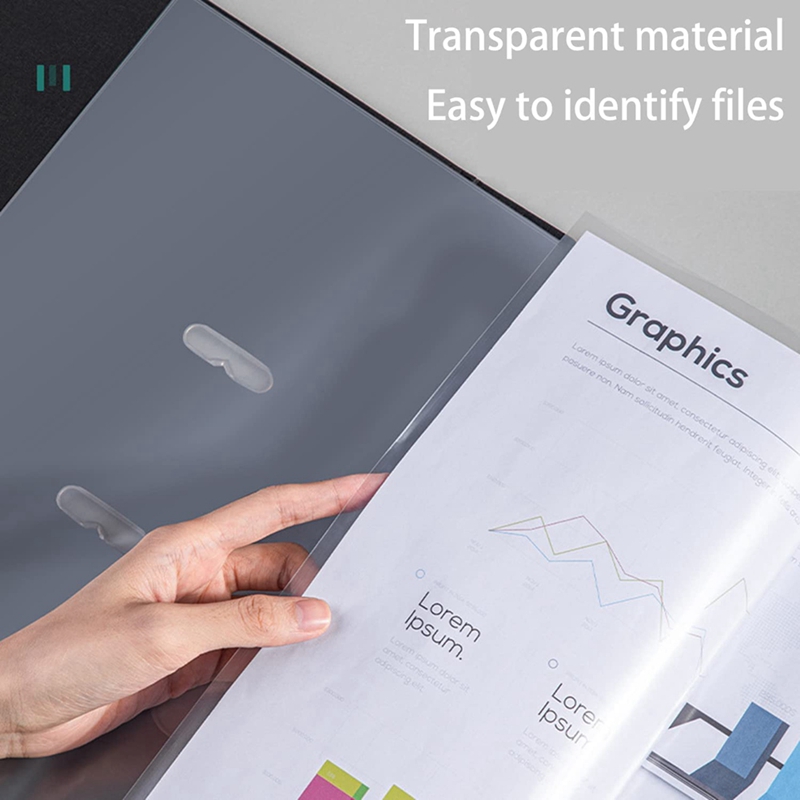 100Pages A4 Punched Pocket Sheet Protector Clear 11-Hole Sheet Protector Binder Pocket Paper File Letter Sheet Binder Sleeves 8 Silk