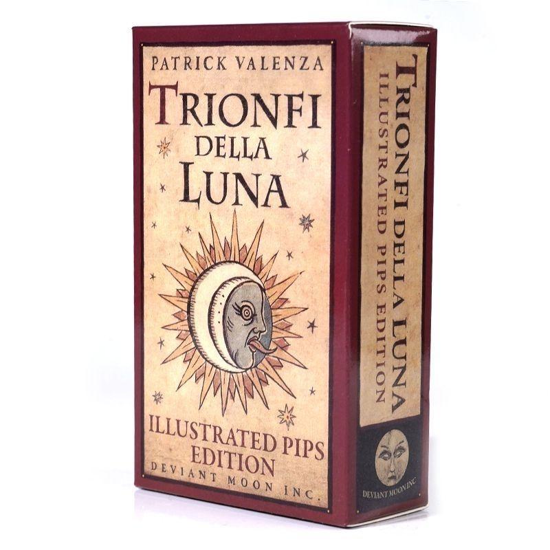 10.3*6cm trionfi della luna tarot