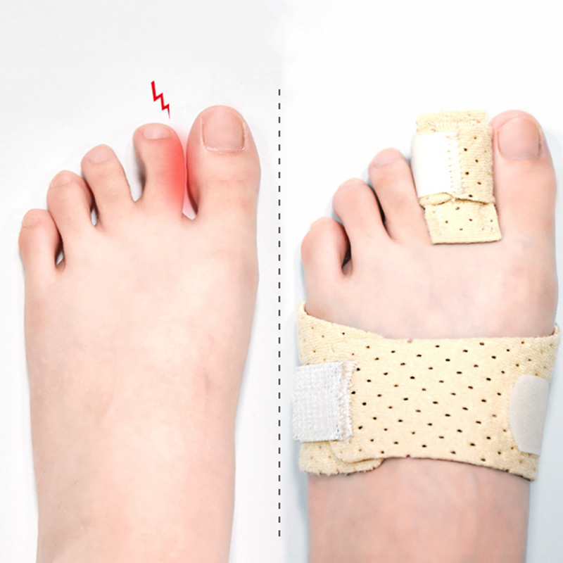HOT 1PC Adjustable Hammer Toe Straightener Corrector For Metatarsalgia Claw Toe Mallet Toe Pain Relief Splint Foot Compression Wrap. 