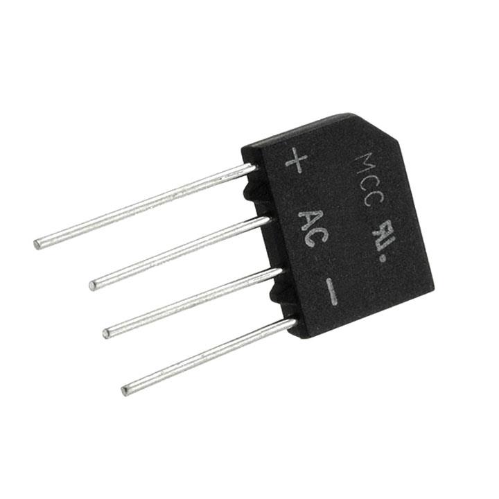 Diode Cầu 2A Dẹt - KBP206 2A 600V