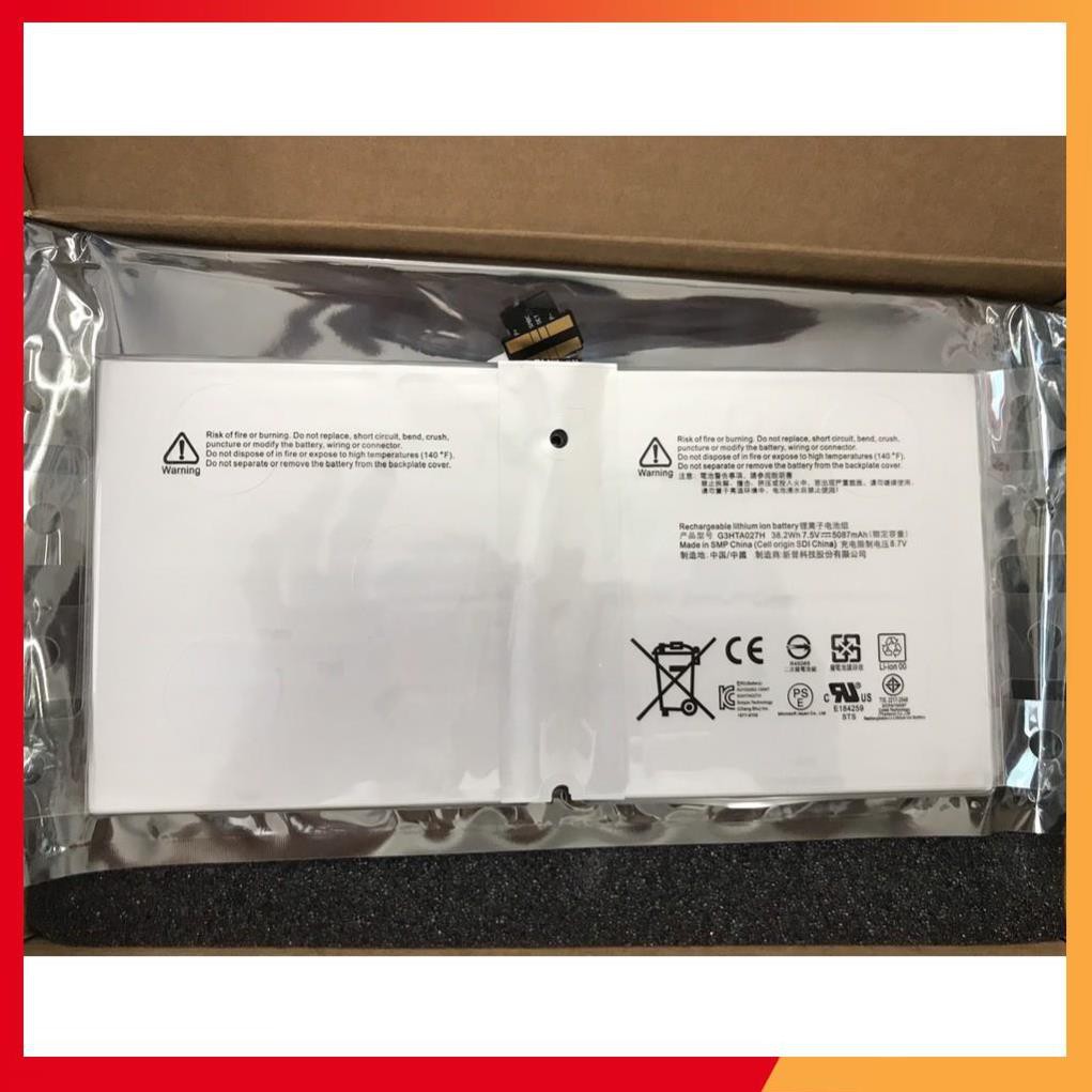 Pin 38.2wh microsoft surface pro 4 g3hta027h new battery