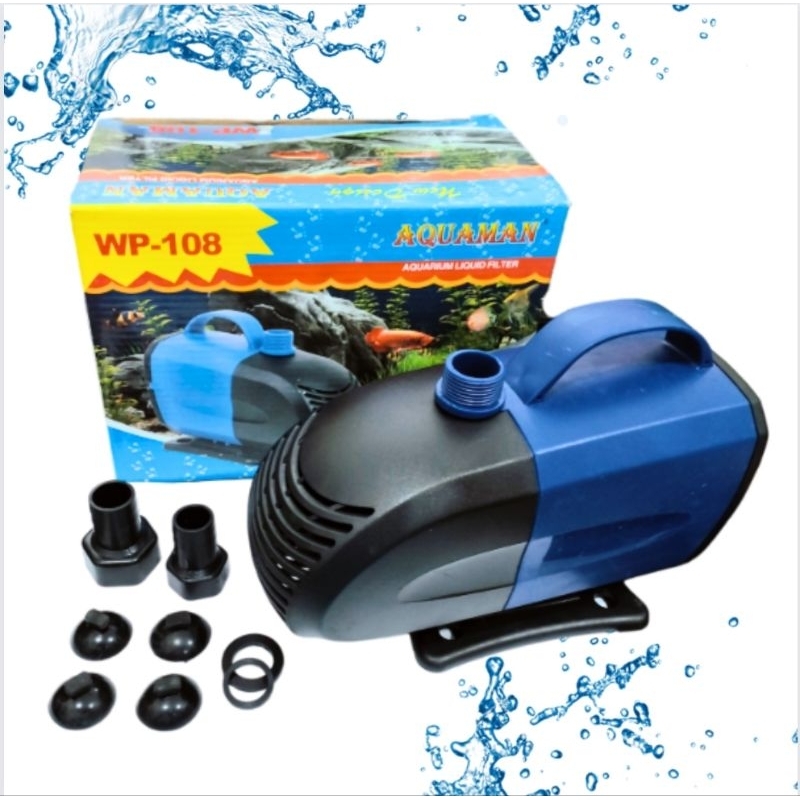 Pompa kolam low watt AQUAMAN WP 108 Submersible Pump