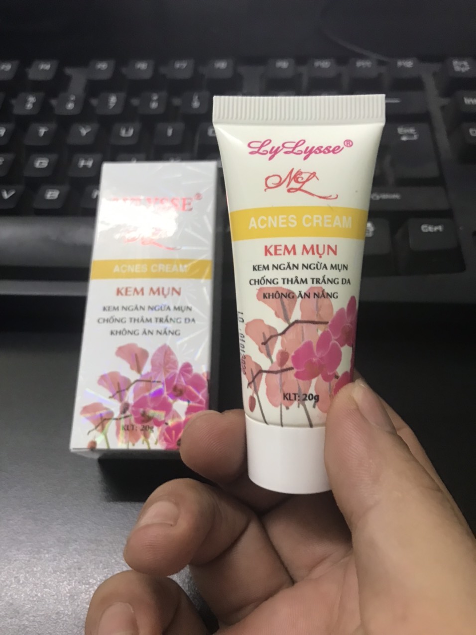 KEM MỤN THÂM MỜ SẸO LYLYSSE 20G ( mẫu mới )