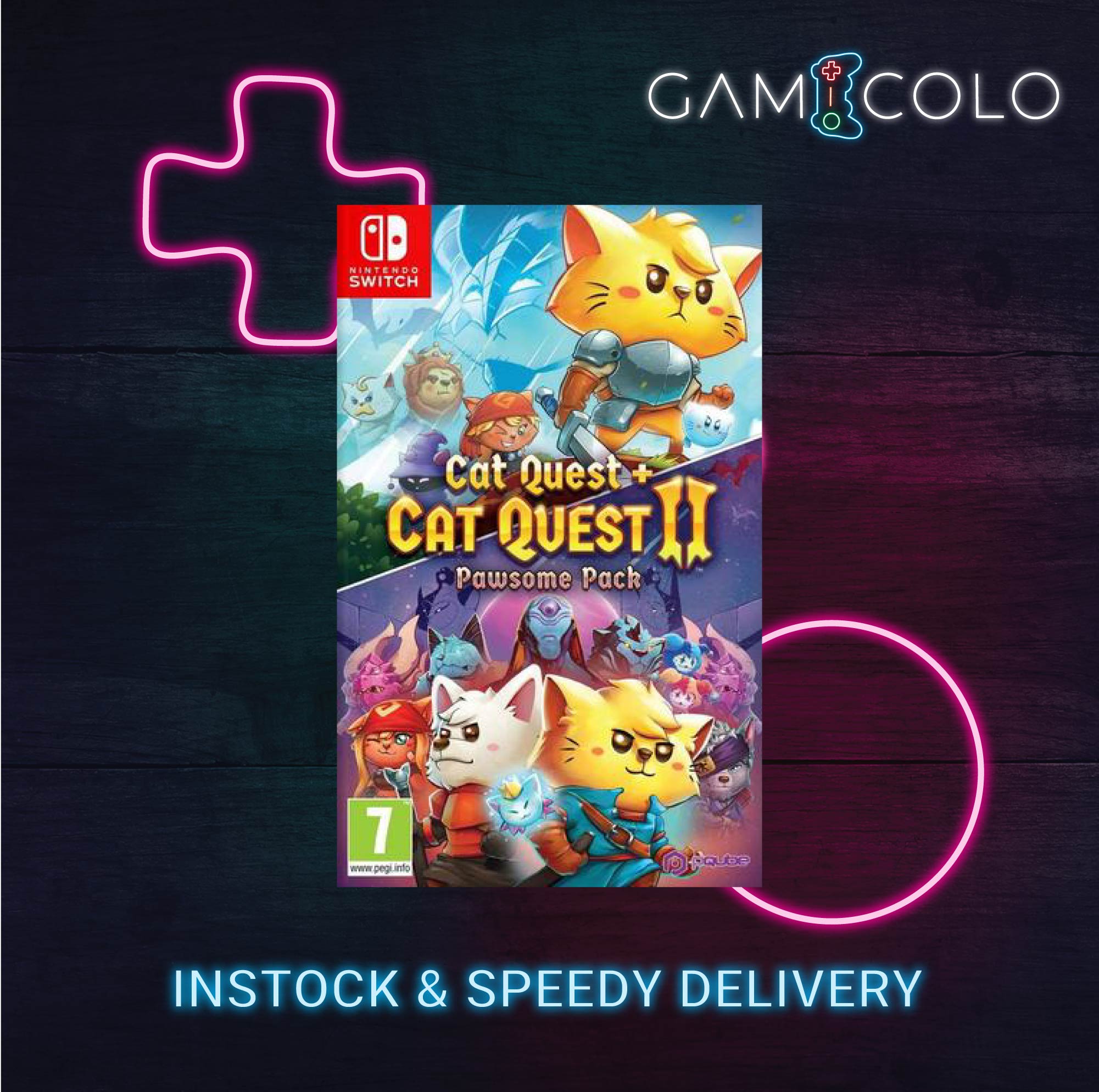 Nintendo Switch Cat Quest + Cat Quest II Pawsome Pack Lazada Singapore