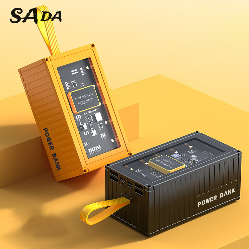 SADA Charging treasure mobile power supply large capacity 20000 mAh LED light digital display mobile phone power supply